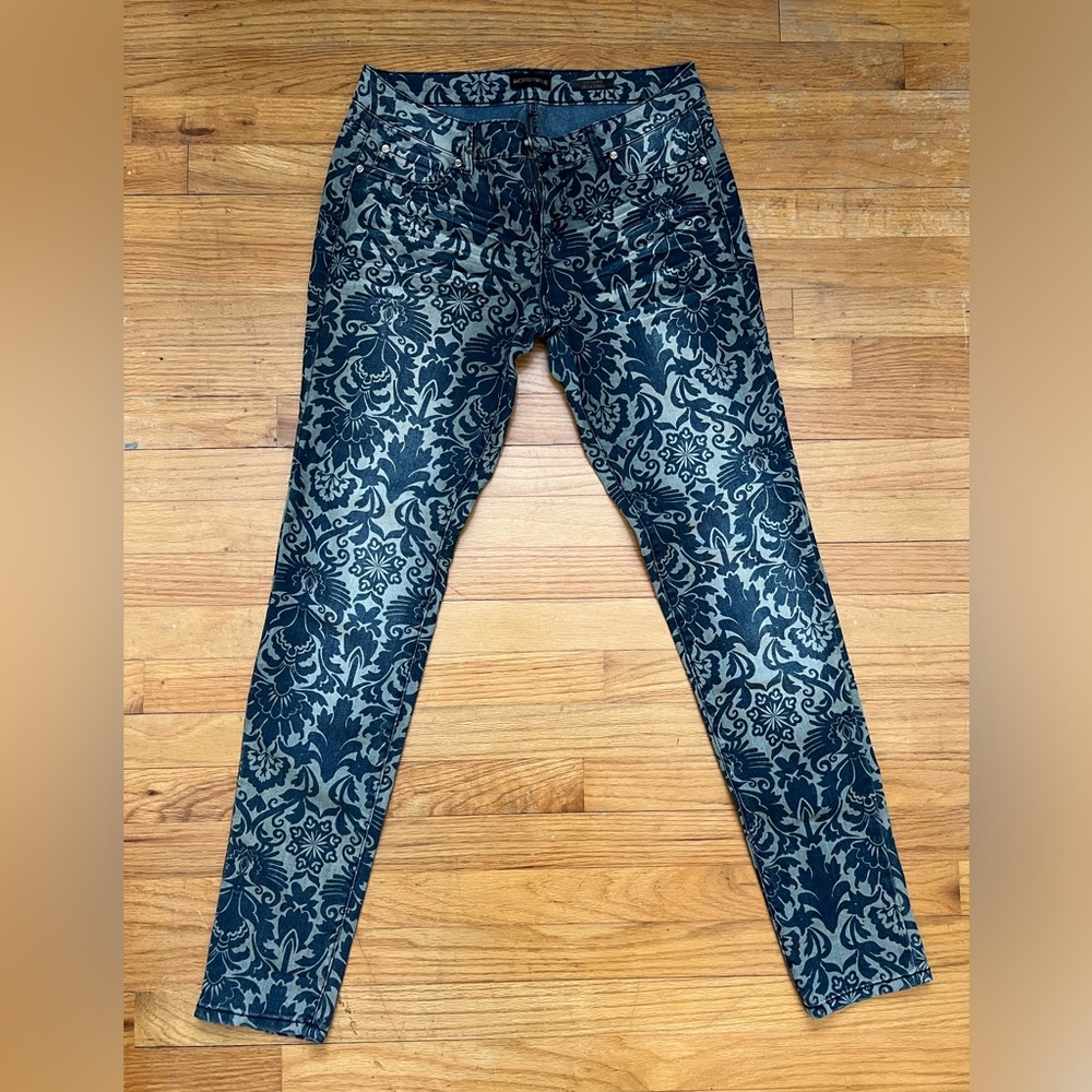 Sacred Virtue Paisley/Floral Jeans